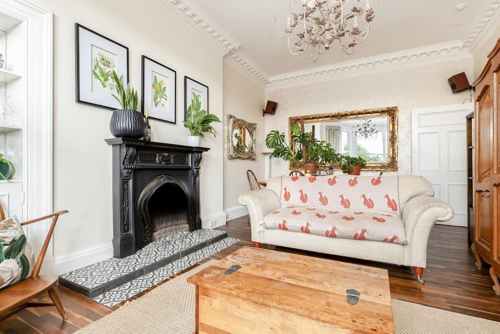 Stylish Victorian Apartment'S Close To The Botanical Gardens, Free Parking! EDI Eksteriør billede