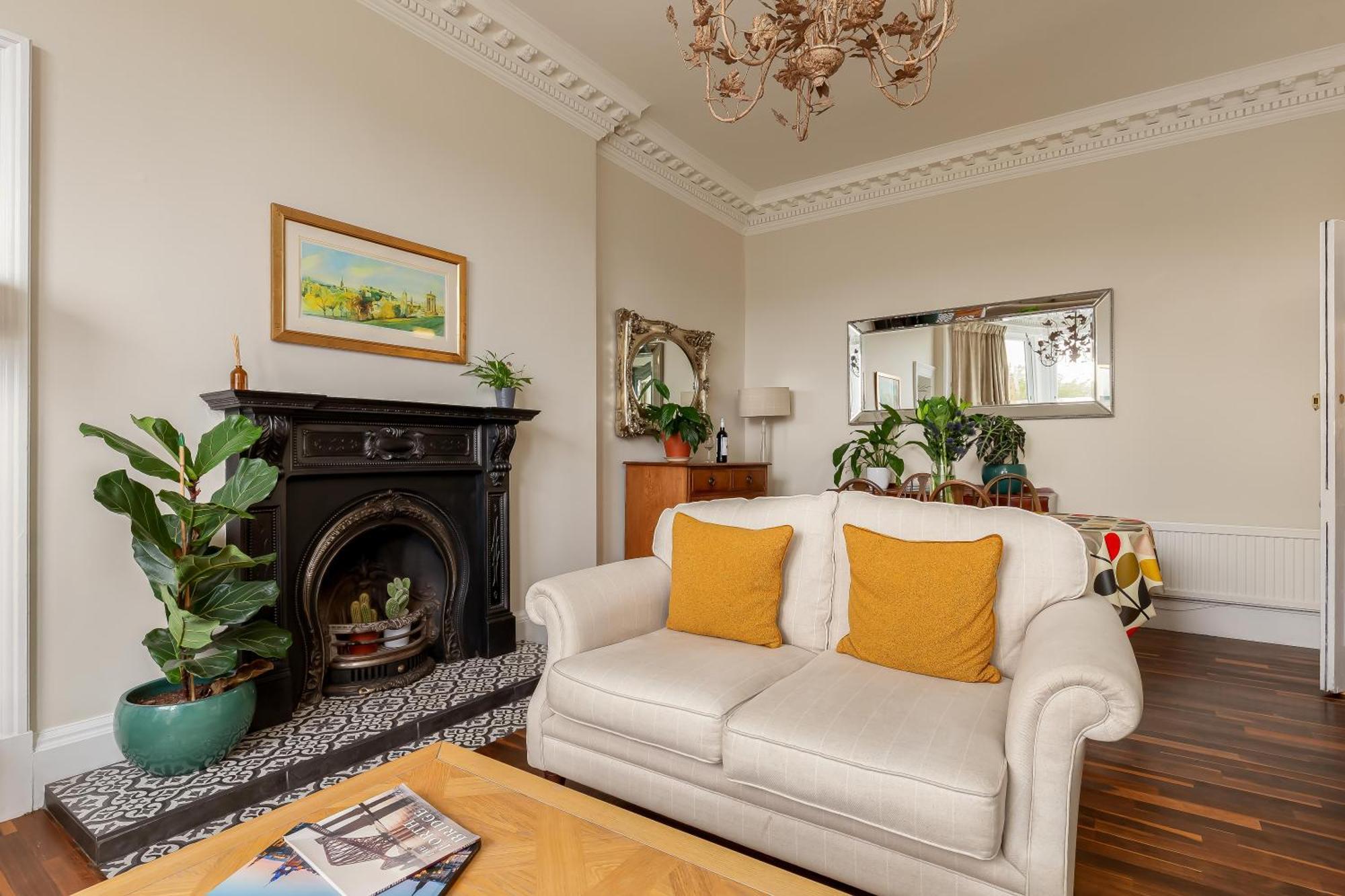 Stylish Victorian Apartment'S Close To The Botanical Gardens, Free Parking! EDI Eksteriør billede