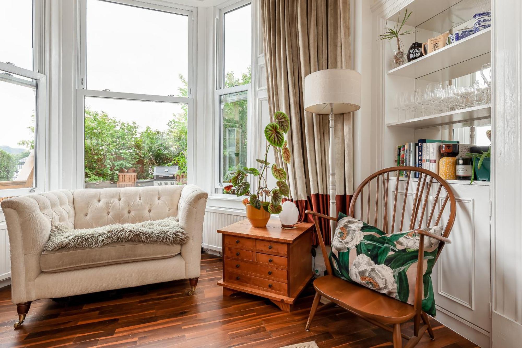 Stylish Victorian Apartment'S Close To The Botanical Gardens, Free Parking! EDI Eksteriør billede