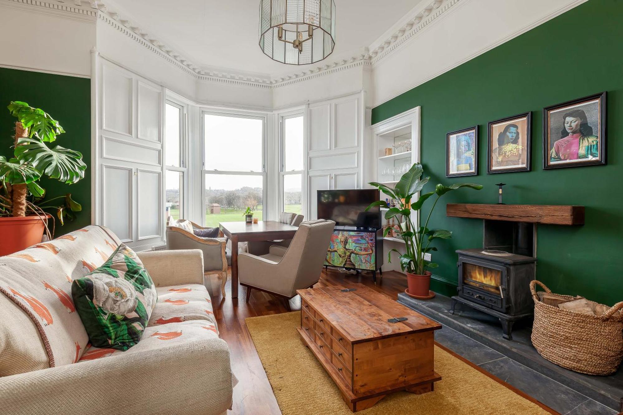 Stylish Victorian Apartment'S Close To The Botanical Gardens, Free Parking! EDI Eksteriør billede